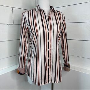 Brooks Brothers Striped Tailored Dress Shirt